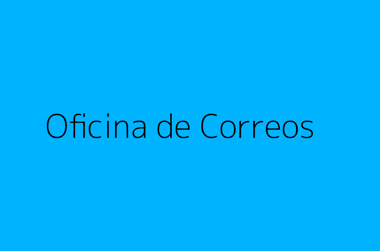 Oficina de Correos